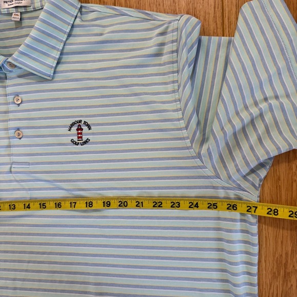 Peter Millar Summer Comfort Polo XXL BlueHarbour Town Golf Links Hilton Head